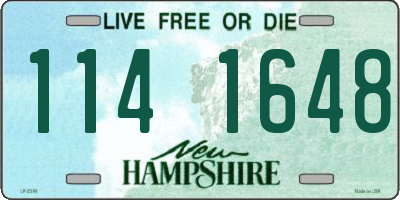 NH license plate 1141648
