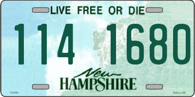 NH license plate 1141680