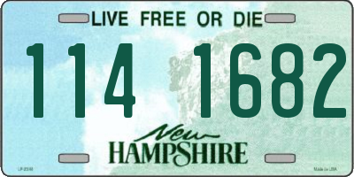 NH license plate 1141682