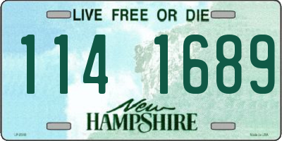 NH license plate 1141689