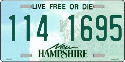 NH license plate 1141695