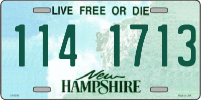 NH license plate 1141713