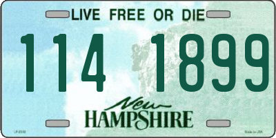 NH license plate 1141899