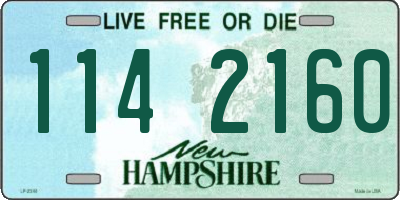NH license plate 1142160
