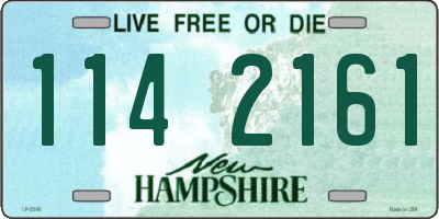 NH license plate 1142161