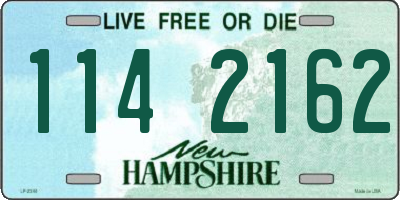 NH license plate 1142162