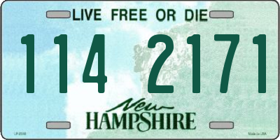 NH license plate 1142171