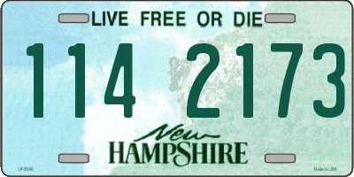 NH license plate 1142173