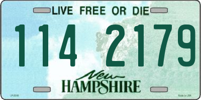 NH license plate 1142179