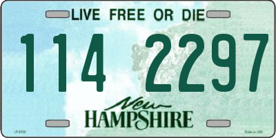 NH license plate 1142297