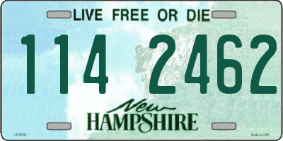 NH license plate 1142462