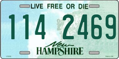 NH license plate 1142469