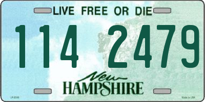 NH license plate 1142479