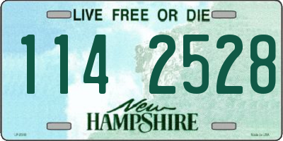 NH license plate 1142528