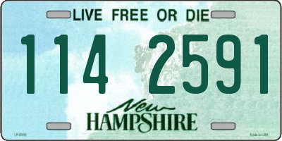 NH license plate 1142591