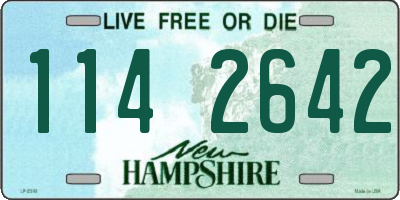 NH license plate 1142642