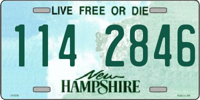 NH license plate 1142846