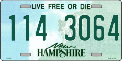 NH license plate 1143064