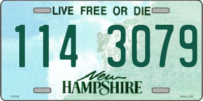 NH license plate 1143079