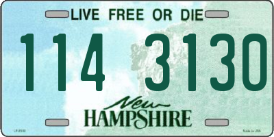 NH license plate 1143130
