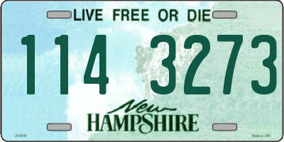 NH license plate 1143273