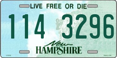 NH license plate 1143296