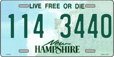 NH license plate 1143440