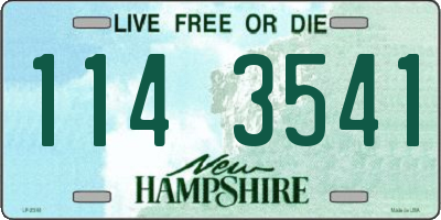 NH license plate 1143541