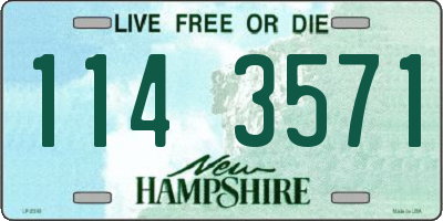 NH license plate 1143571