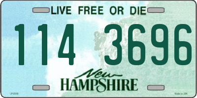 NH license plate 1143696