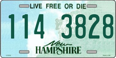 NH license plate 1143828