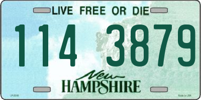 NH license plate 1143879