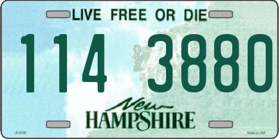 NH license plate 1143880