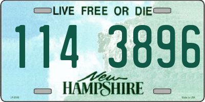 NH license plate 1143896