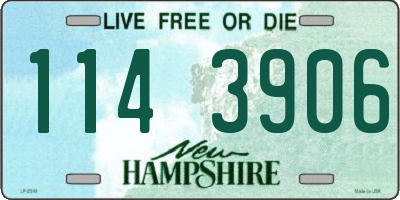 NH license plate 1143906