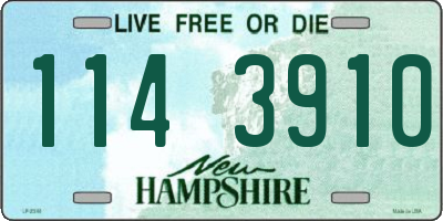 NH license plate 1143910