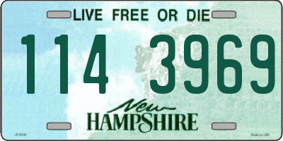 NH license plate 1143969