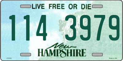 NH license plate 1143979