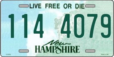 NH license plate 1144079