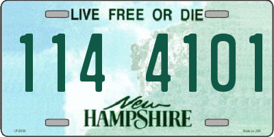 NH license plate 1144101