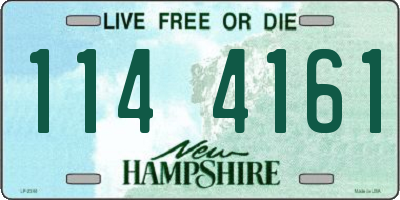 NH license plate 1144161