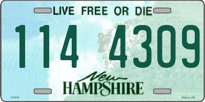 NH license plate 1144309