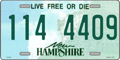 NH license plate 1144409