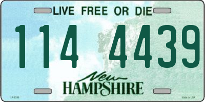 NH license plate 1144439