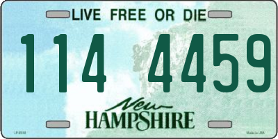 NH license plate 1144459