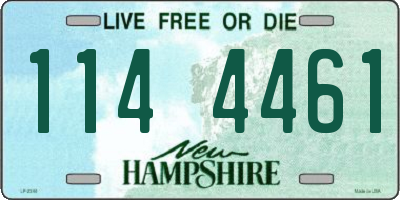 NH license plate 1144461