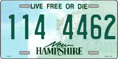 NH license plate 1144462