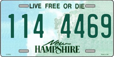 NH license plate 1144469