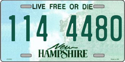 NH license plate 1144480