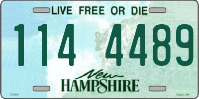 NH license plate 1144489